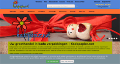 Desktop Screenshot of kadopapier.net